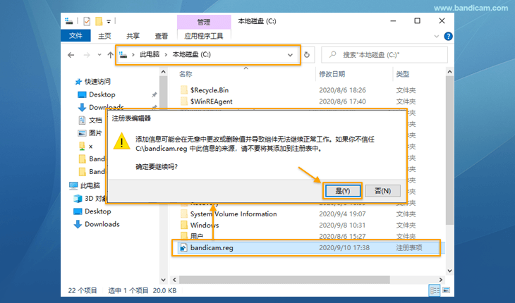 復制粘貼.bdp文件 - Bandicam